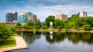 Hunstville, Alabama cityscape